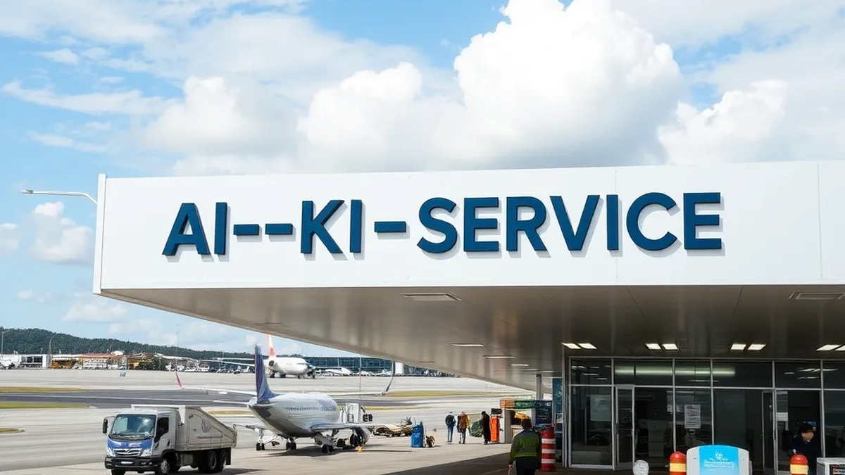 Airport Gebäude „AI-KI-SERVICE“ – Headergrafik zu: SEO-Pakete für maximales Wachstum und ROI